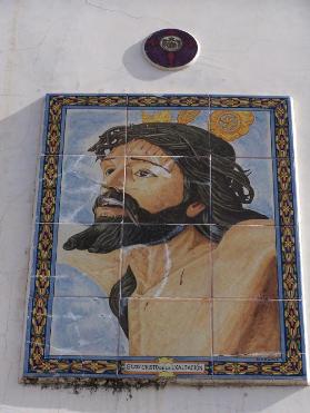 Azulejo de la 11ª estación